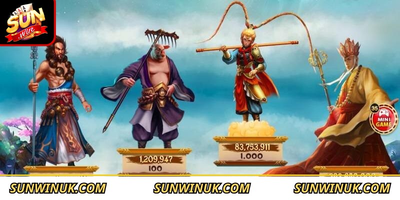 Tây Du Thần Khí Sunwin - Siêu Phẩm Hũ Chinh Phục Linh Sơn 3 Sức hấp dẫn lớn nhất của Tây Du Thần Khí chính là quỹ thưởng Jackpot