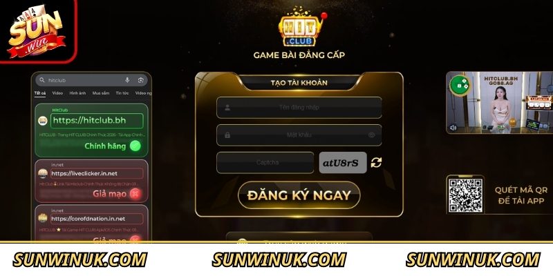 Sunwin, Hitclub Uy Tín Bị Tung Tin Giả Sập Trang, Nuốt Tiền, Sự Thật Có Phải Vậy? 3 Hướng dẫn người mới truy cập link chính thức an toàn